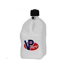 VP Racing Fuels Liquid Storage Container 5 Gallon Round Plastic White - 3524