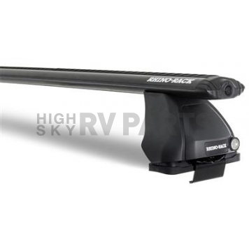 Rhino-Rack USA Roof Rack - Glass Reinforced Nylon Leg 46 Inch Black 2 Bars - JA5383