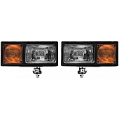 Peterson Mfg. Snow Plow Light With Turn Signal Incandescent Rectangular - 505K