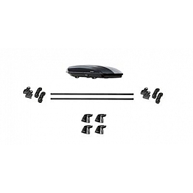 Yakima Cargo Carrier - Roof Rack Kit 15 Cubic Feet 80 Inch Black ABS Plastic - K0312002CE