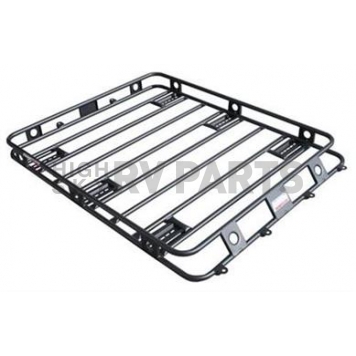 Smittybilt Roof Basket 54 Inch x 54 Inch Steel Black - 45454