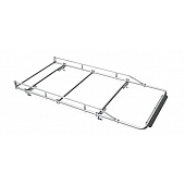 KargoMaster Ladder Rack - Covered Utility 5 Bars Aluminum - 4MEAMR