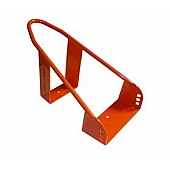 Lock N Load Motorcycle Wheel Chock Steel Orange Single - BK103