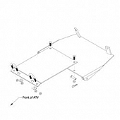 Kolpin Snow Plow Mount - Underside of ATV Chassis Mount - 154521