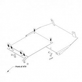 Kolpin Snow Plow Mount - Underside of ATV Chassis Mount - 154521