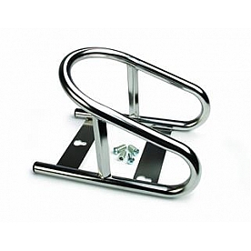 Surco Products Motorcycle Wheel Chock Stainless Steel Single - 3601