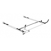 KargoMaster Ladder Rack - Covered Utility 2 Bars Steel - 4NLS0C
