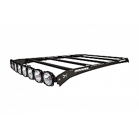 KC Hilites M-RACKS Roof Rack Aluminum Direct Fit Black - 92092