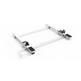 KargoMaster Ladder Rack - Covered Utility Steel Full Roof Gutter Mount - 4PCS0D