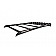 KC Hilites M-RACKS Roof Rack Aluminum Direct Fit Black - 92122