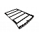 KC Hilites M-RACKS Roof Rack Aluminum Direct Fit Black - 92122