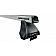 Rhino-Rack USA Roof Rack - 59 Inch Silver 2 Bars Direct-Fit - JA0218