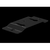 Titan Lift Motorcycle Wheel Chock Mount Steel Black Single - 1500XQDBBK