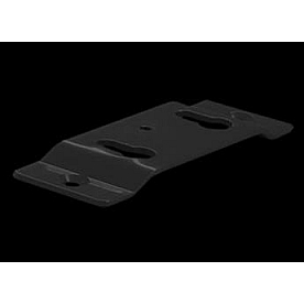 Titan Lift Motorcycle Wheel Chock Mount Steel Black Single - 1500XQDBBK