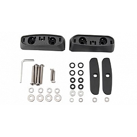 Rhino-Rack USA Roof Rack Mounting Kit Black Set Of 2 - RCP03RBK