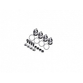Yakima Roof Basket Mounting Kit For MegaWarrior and LoadWarrior Baskets - 8870035