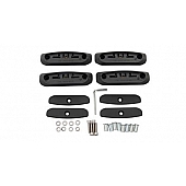 Rhino-Rack USA Roof Rack Mounting Kit Black Set Of 4 - RCP09BK