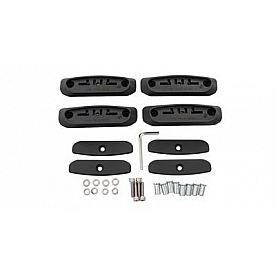 Rhino-Rack USA Roof Rack Mounting Kit Black Set Of 4 - RCP09BK