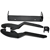 Warn Industries Snow Plow - Straight Blade Center Mount 50 Inch For ATV/UTV - 73996P50