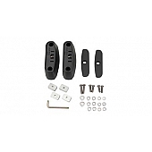 Rhino-Rack USA Roof Rack Mounting Kit Black Set Of 2 - RCP14MRBK