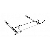 KargoMaster Ladder Rack - Covered Utility 2 Bars Aluminum - 4C6ACC