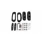 Rhino-Rack USA Roof Rack Mounting Kit Black Set Of 2 - RCP17RBK