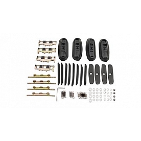 Rhino-Rack USA Roof Rack Mounting Kit Black Set Of 4 - RCP18BK