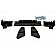 Warn Industries Snow Plow - Straight Blade Front Mount 50 Inch For ATV/UTV - 80031P50