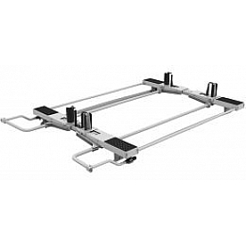 KargoMaster Ladder Rack - Covered Utility Steel Full Roof Gutter Mount - 4PCSDD