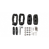 Rhino-Rack USA Roof Rack Mounting Kit Black Set Of 2 - RCP23RBK