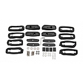 Rhino-Rack USA Roof Rack Mounting Kit Black Set Of 4 - RCP24BK