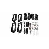Rhino-Rack USA Roof Rack Mounting Kit Black Set Of 4 - RCP25BK