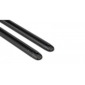 Rhino-Rack USA Roof Rack Side Rail Black - RTV168