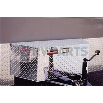 Owens Products Tool Box - Trailer Tongue Box Aluminum 7.03 Cubic Feet - 45002