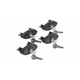 Rhino-Rack USA Vortex Roof Rack Cross Bar End Cap Black - VALEC4