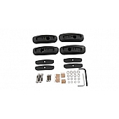 Rhino-Rack USA Roof Rack Mounting Kit Black Set Of 4 - RCP31BK