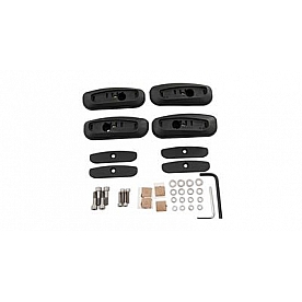 Rhino-Rack USA Roof Rack Mounting Kit Black Set Of 4 - RCP31BK