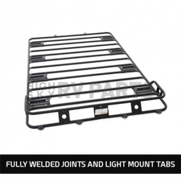 Smittybilt Roof Basket 54 Inch x 66 Inch Steel Black - 45555