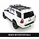 Smittybilt Roof Basket 54 Inch x 66 Inch Steel Black - 45555
