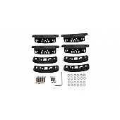 Rhino-Rack USA Roof Rack Mounting Kit Black Set Of 4 - RCP33BK
