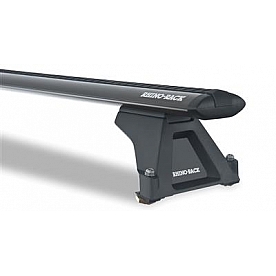 Rhino-Rack USA Roof Rack - 65 Inch Black Direct Fit 2 Bars Aluminum - JA7727