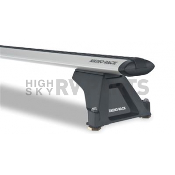Rhino-Rack USA Roof Rack - 65 Inch Silver Direct-Fit 3 Bars - JA7730