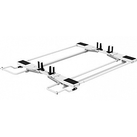 KargoMaster Ladder Rack - Covered Utility Aluminum - 4NCADD