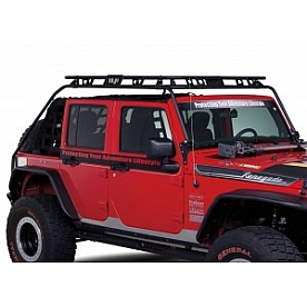 Warrior Products Roof Basket - Roof Rack Kit Steel Black Renegade - 885
