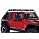 Warrior Products Roof Basket - Roof Rack Kit Steel Black Renegade - 885