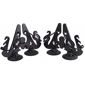 SeaSucker Ski Carrier - Roof Rack Kit Holds Up To 2 Pairs Of Skis Plus Poles Or 2 Snowboards - SK2425