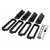 Yakima Roof Rack Mounting Kit Black Set Of 4 - 8000251