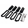 Yakima Roof Rack Mounting Kit Black Set Of 4 - 8000251