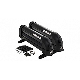 Rhino-Rack USA Ski Carrier - Roof Rack Kit Carries Up to 3 Pairs Of Skis/ 2 Narrow Snowboard - 573
