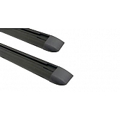 Rhino-Rack USA Roof Rack Side Rail Black - RTC12JWMY1